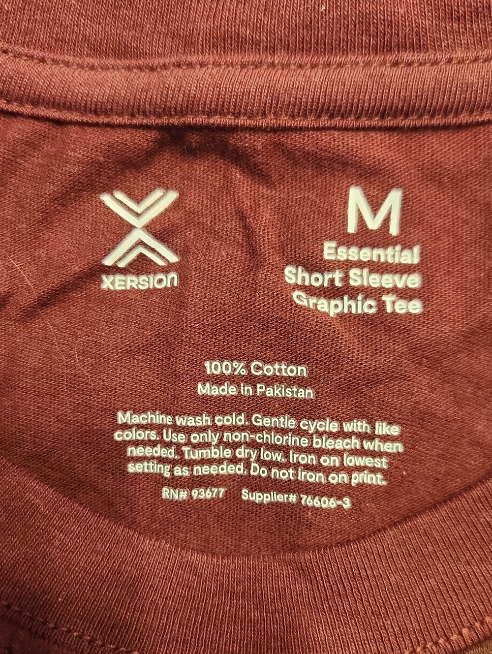 Xersion Short Sleeve Graphic Tee - Brick
